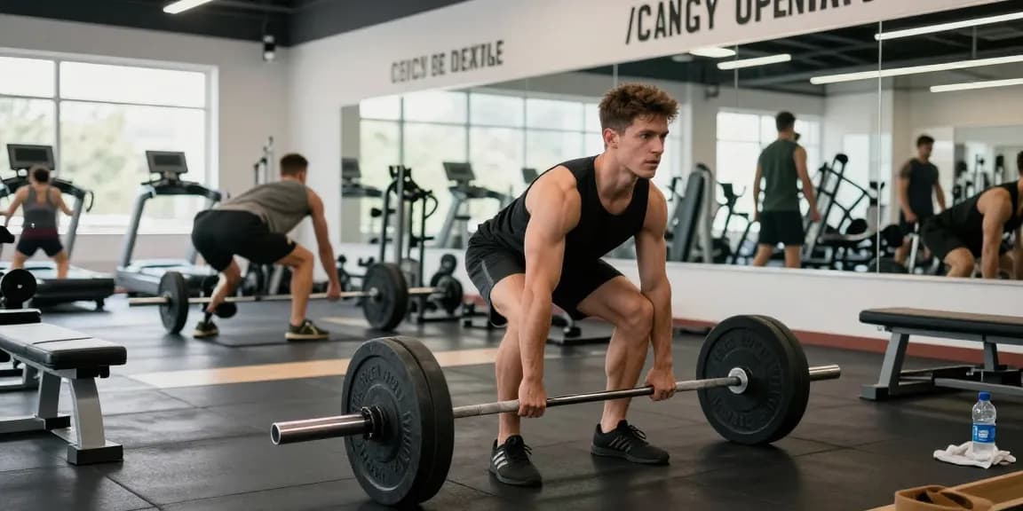 Prime Pharma Steroiden featured in dynamic gym training scene with weightlifting athlete.