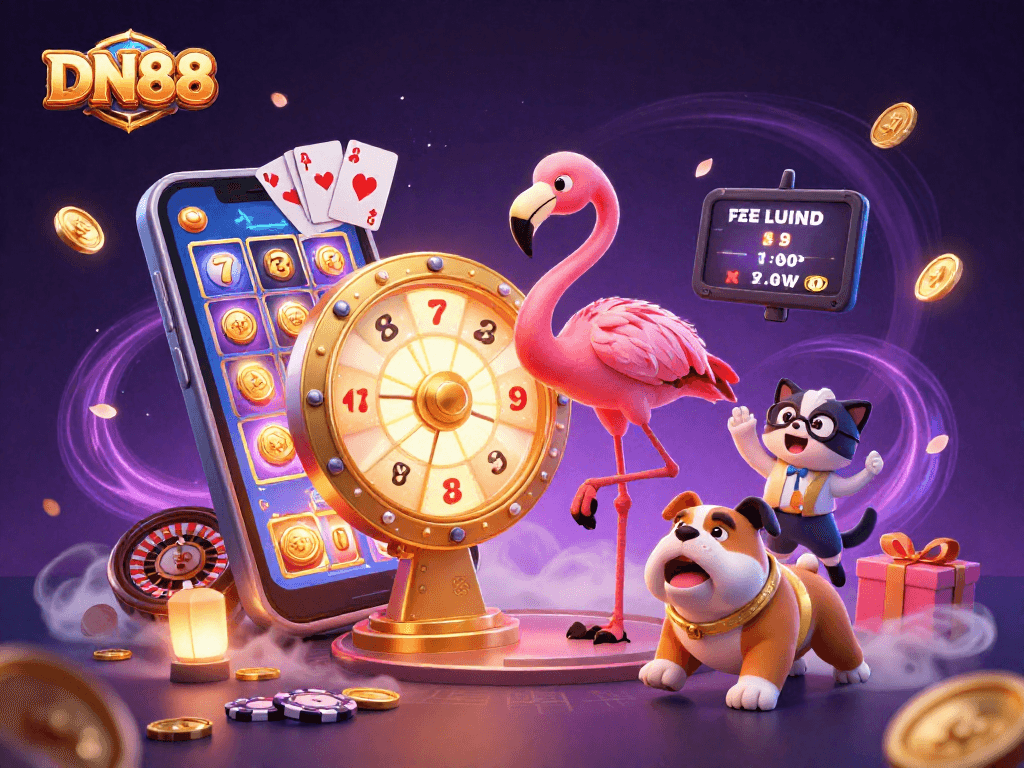 Engage with the thrilling world of DN88, a vibrant casino experience highlighted by exciting gameplay elements!