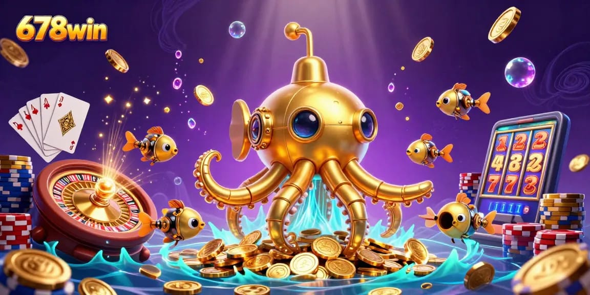 Play to win big at 678win with exciting games and dazzling rewards, including coins and treasures!