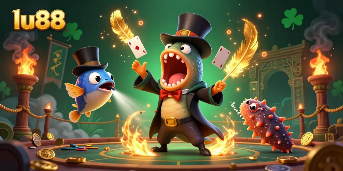 Experience thrilling games at lu88 with a vibrant underwater magic scene full of energy.