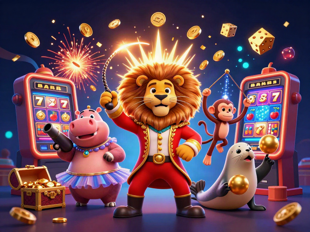 Experience the excitement of tỷ lệ kèo in this thrilling 3D casino illustration.