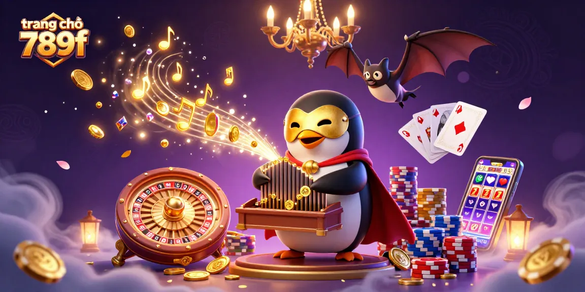 Play slots and win at trang chủ 789f with exciting golden coins and casino elements!