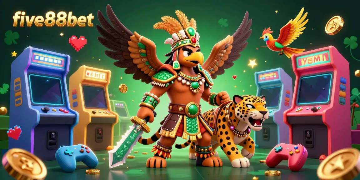 Experience the excitement of five88bet with dynamic casino elements and colorful game characters.