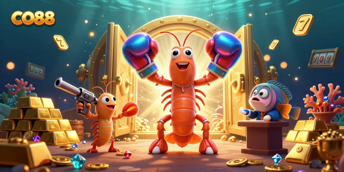 Experience excitement with CO88 in this vibrant scene featuring engaging casino elements!