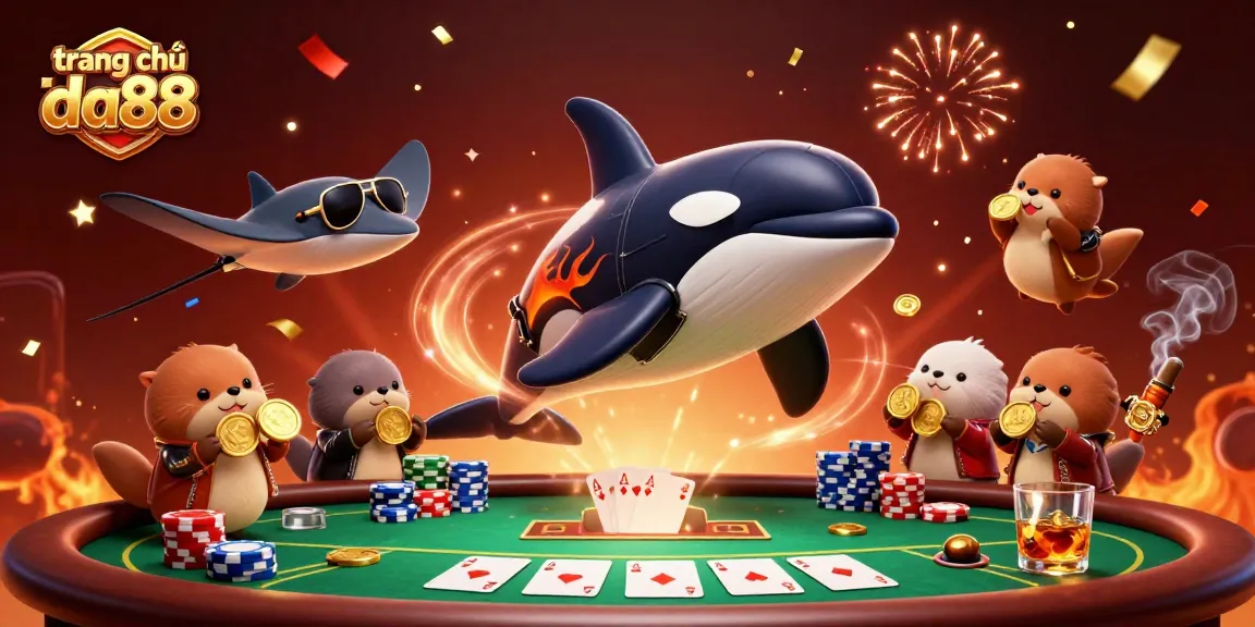 Experience the thrill of gaming at trang chủ da88 with exciting characters and vibrant casino elements.