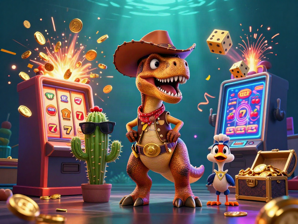 Experience the hitclub excitement with vibrant scenes of gaming action and energetic characters!