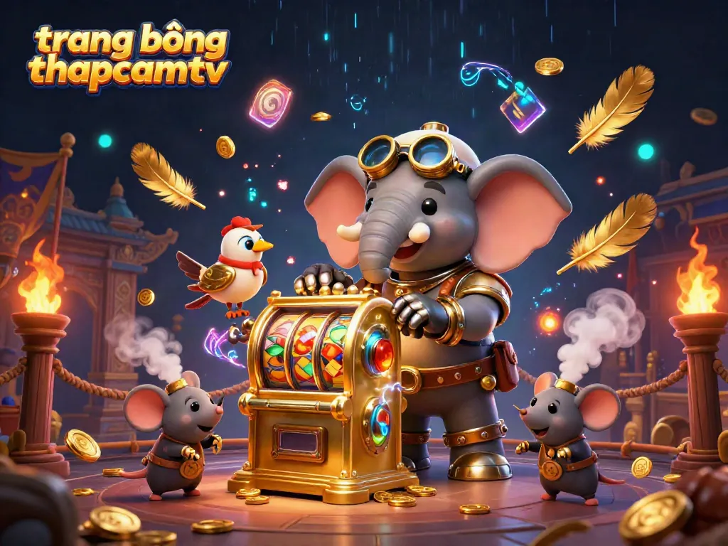 Experience live betting action with trang bóng thapcamtv in a vibrant casino-inspired atmosphere.