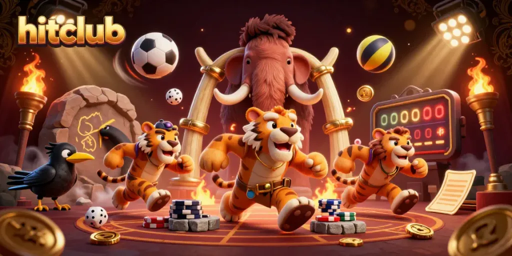 Experience intense gaming action at hitclub with lively sports dynamics and vibrant casino elements.