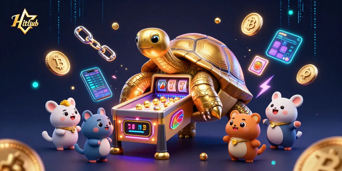 Hitclub's thrilling slot gaming experience with vibrant 3D fun and crypto excitement.