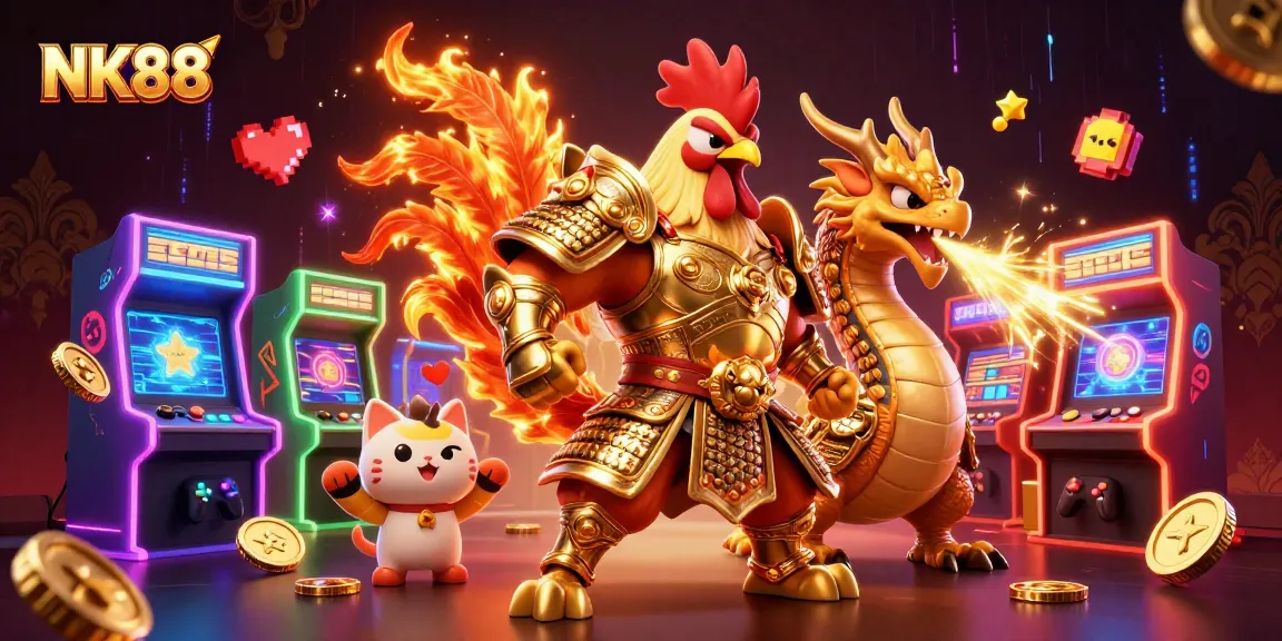 Experience the excitement of NK88 with dynamic gaming elements and vibrant visuals.