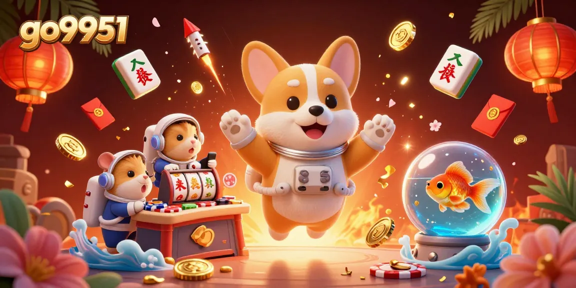 Experience excitement with go9951 in a dynamic casino space setting, showcasing unique gambling elements.