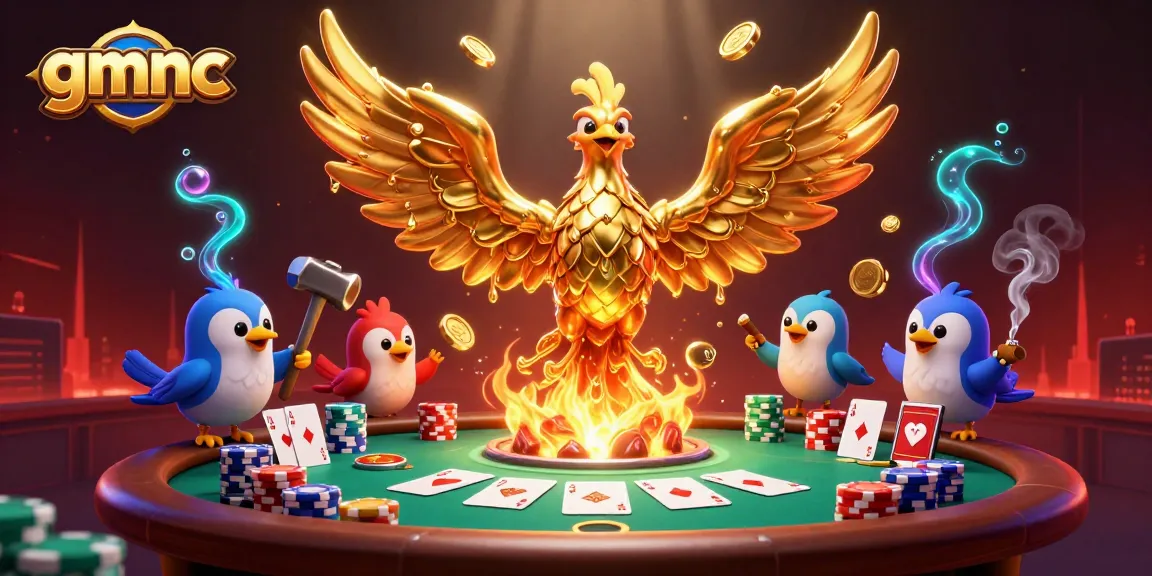 Engage in the thrilling world of gmnc's gambling insights with an epic 3D casino scene.