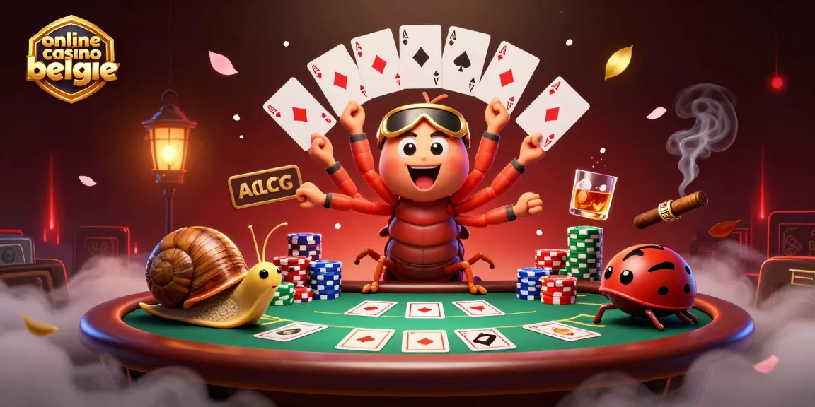 Experience the excitement of online casino belgie with a vibrant, action-packed scene featuring unique characters.
