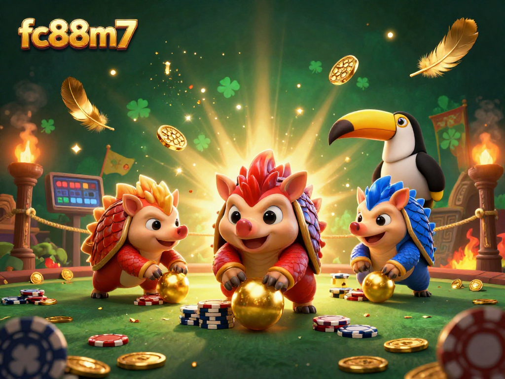 Engage in thrilling matches with pangolins and confetti while exploring fc88m7 casino excitement.