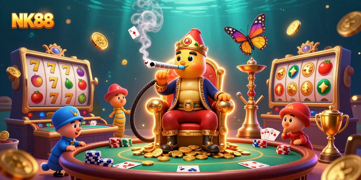 Join NK88's vibrant casino scene featuring slots, jackpots, and gameplay excitement.