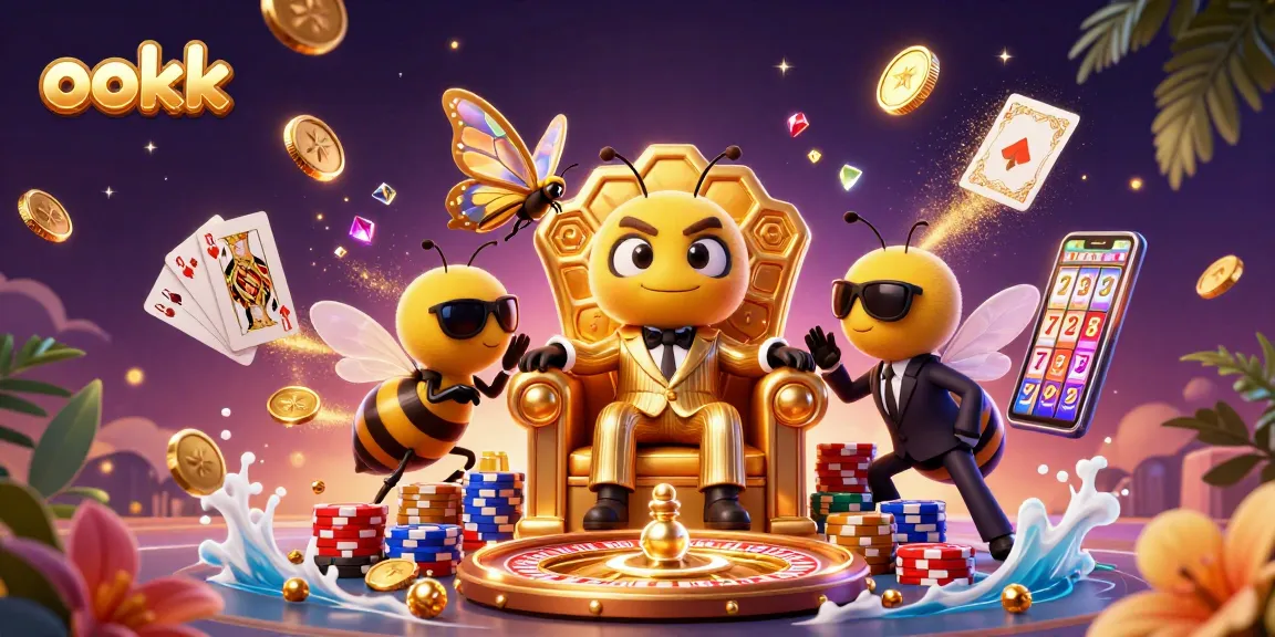 Join the fun at OOKK with thrilling 3D games and dazzling rewards!