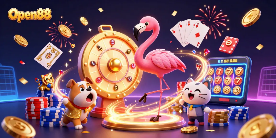 Engage with Open88's vibrant casino atmosphere featuring exciting games and dynamic interactions.