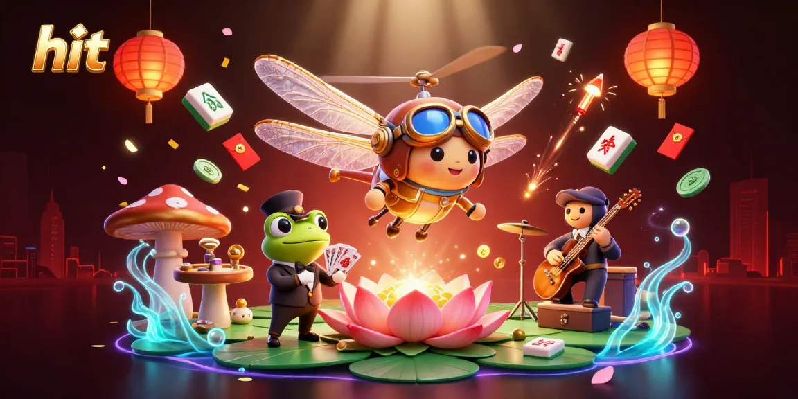 Experience thrilling action at the hit casino with a dragonfly pilot and lively games.
