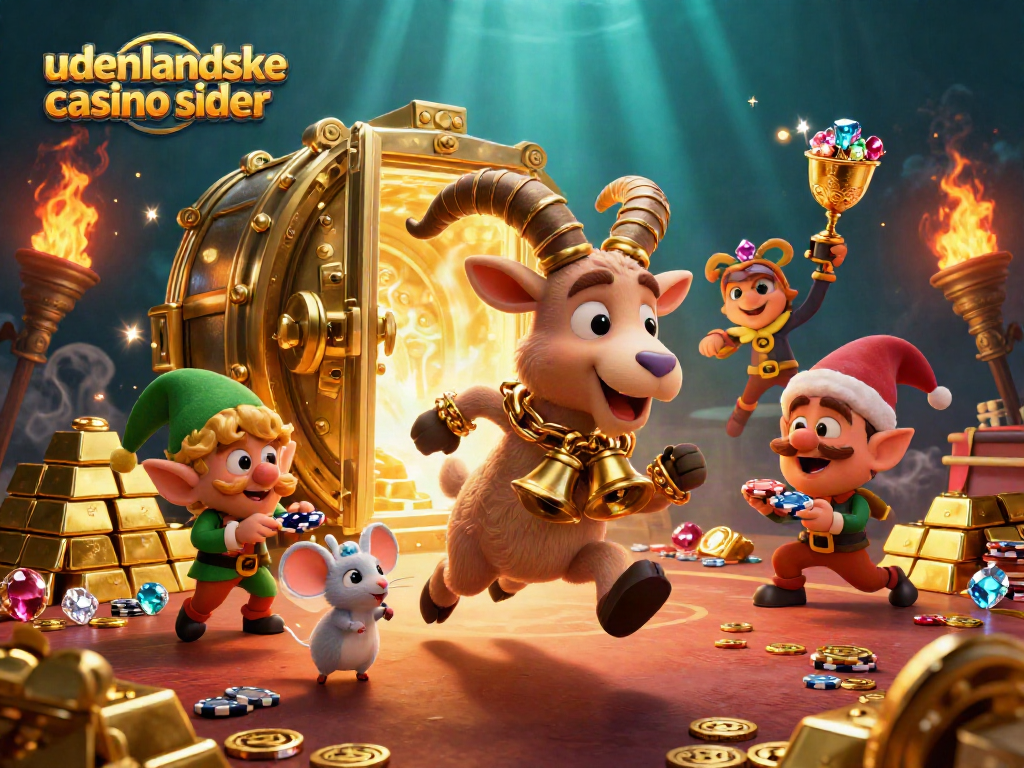 Experience the thrill of udenlandske casino sider with a Krampus running a festive casino full of treasures.