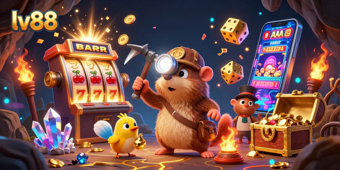 Experience thrilling jackpot wins at lv88 with exciting casino games and vibrant characters.