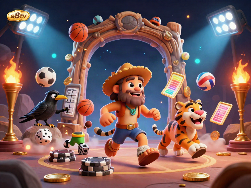 Join the excitement at s8tv, where prehistoric characters create thrilling casino experiences with dynamic sports elements.