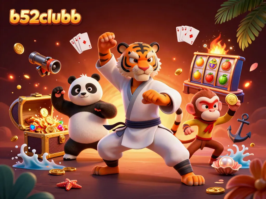 Experience the vibrant world of b52clubb with heroic characters and exciting casino elements.