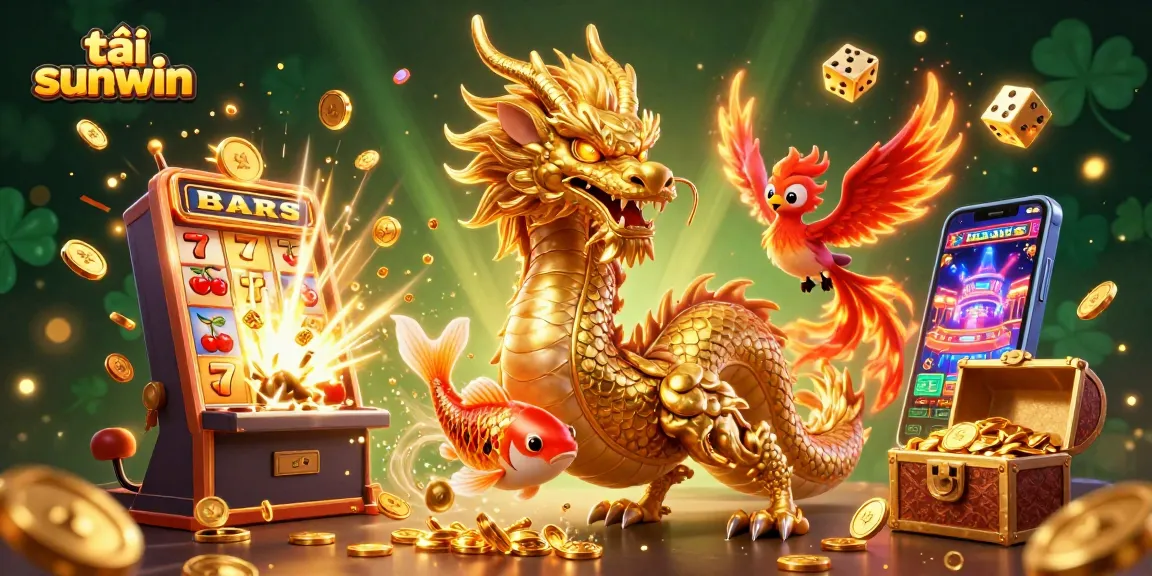 Experience the thrill of tải sunwin with vibrant 3D casino elements bursting with excitement.