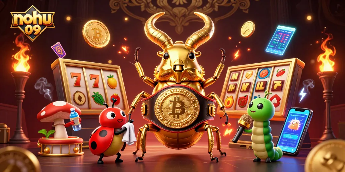 Join the excitement of nohu 09 with a dynamic slot games showdown featuring vibrant casino elements.