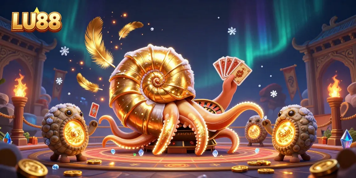 Experience thrill and excitement with LU88's diverse casino games, featuring vibrant characters and rich graphics.