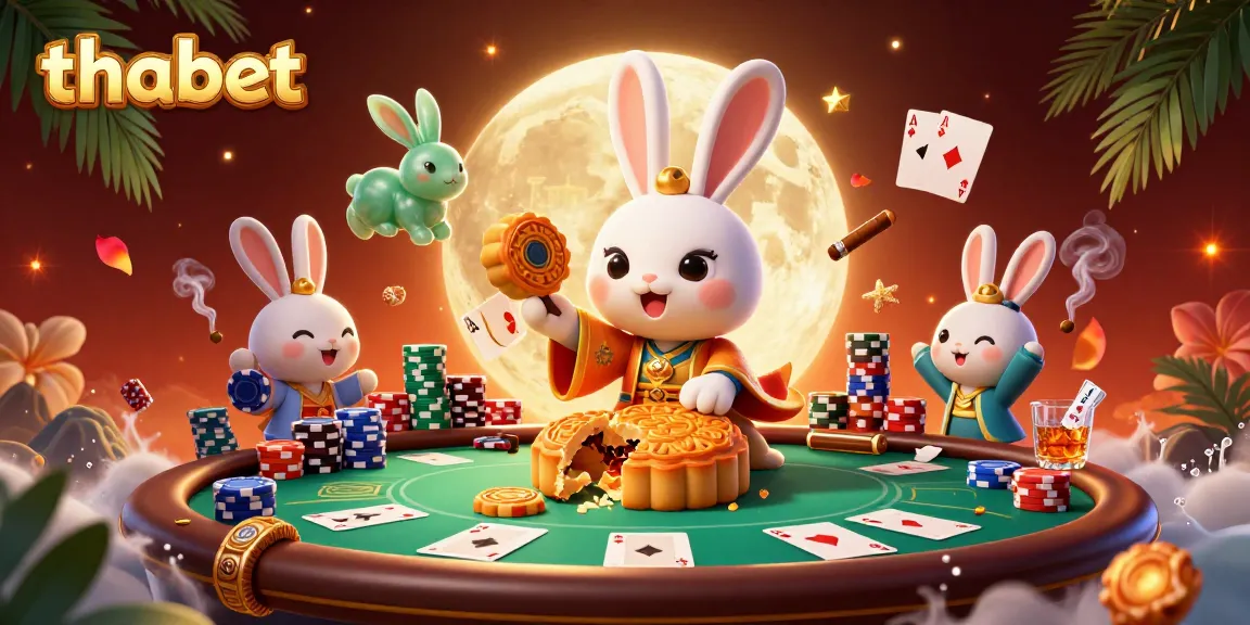 Engage in thrilling gameplay at thabet with a dynamic casino scene featuring poker elements and mythical characters.