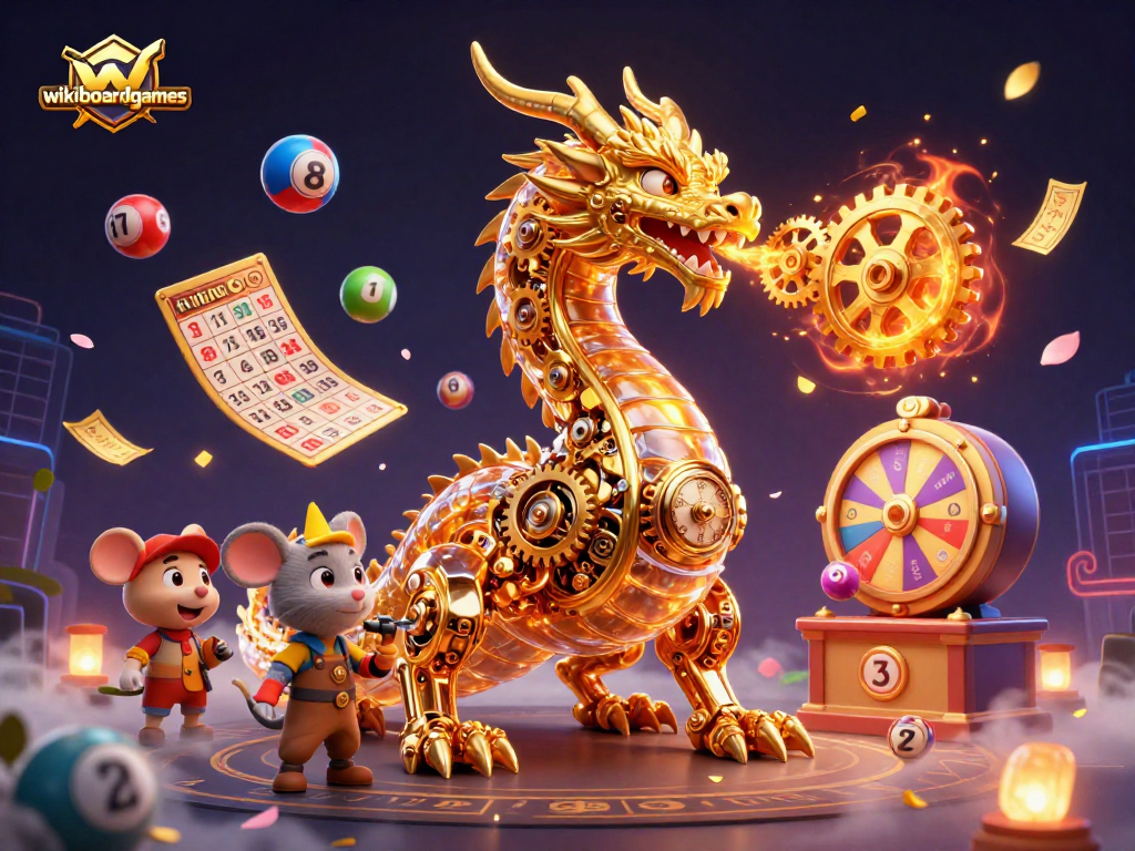 Experience thrilling lottery action with the wikiboardgames golden dragon and dynamic game elements.