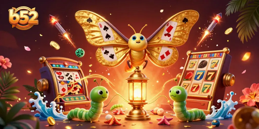 Experience the thrilling b52 gaming world with vibrant slots and immersive casino scenes.