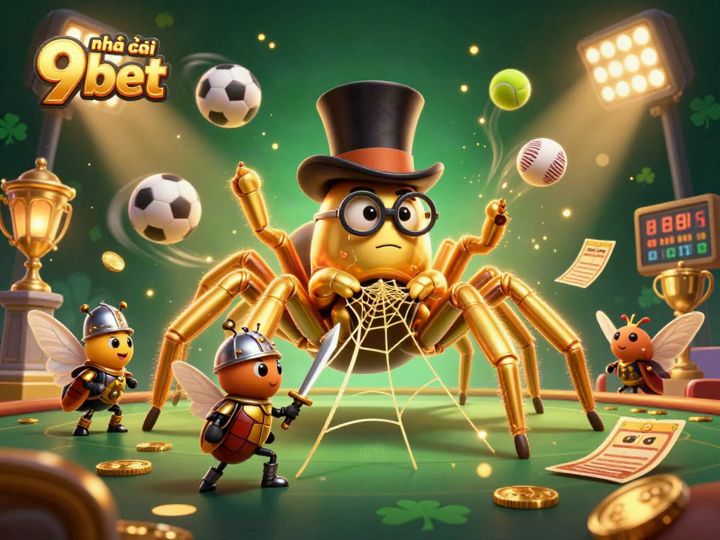 Enhance your gaming experience with nhà cái 9bet, showcasing an exciting casino scene.