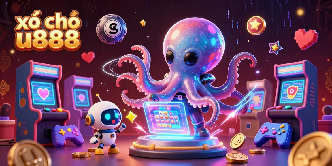 Explore thrilling xổ số u888 experiences with a captivating alien lottery scene featuring dynamic gaming elements.