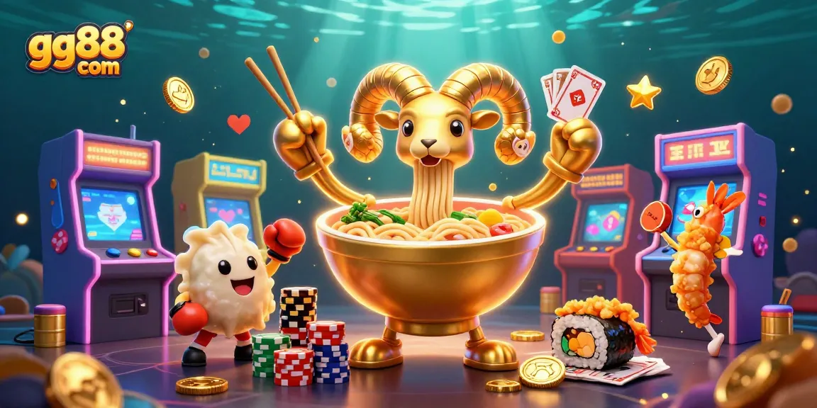 Experience the excitement at gg88 com with a vibrant carnival of 3D characters, casino games, and animated elements!
