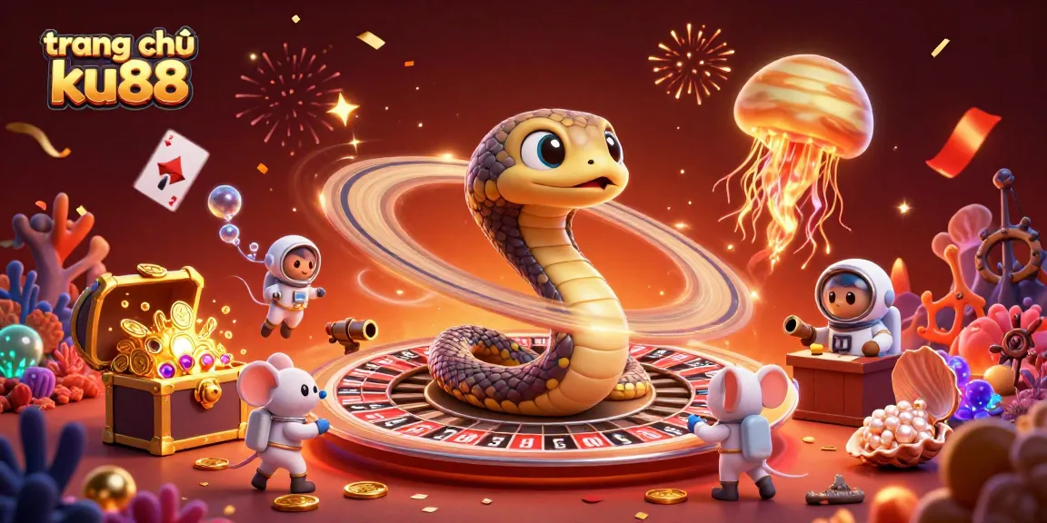 Experience thrill with trang chủ ku88 as tiny mice place bets on a cosmic roulette!