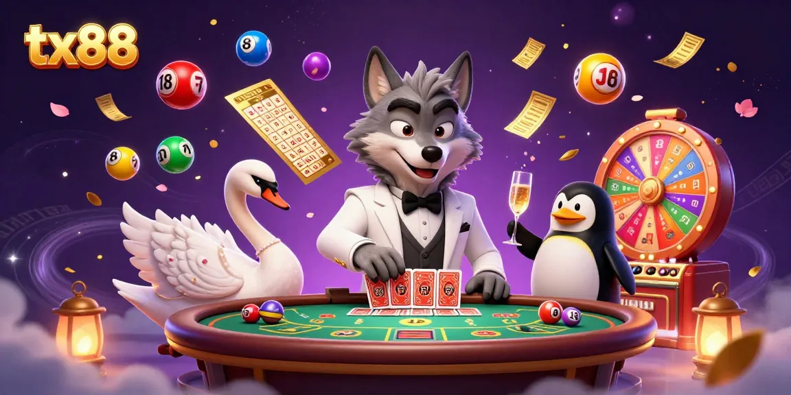 tx88 engages players with lively game scenes featuring unique characters and vibrant animations in a thrilling casino atmosphere.