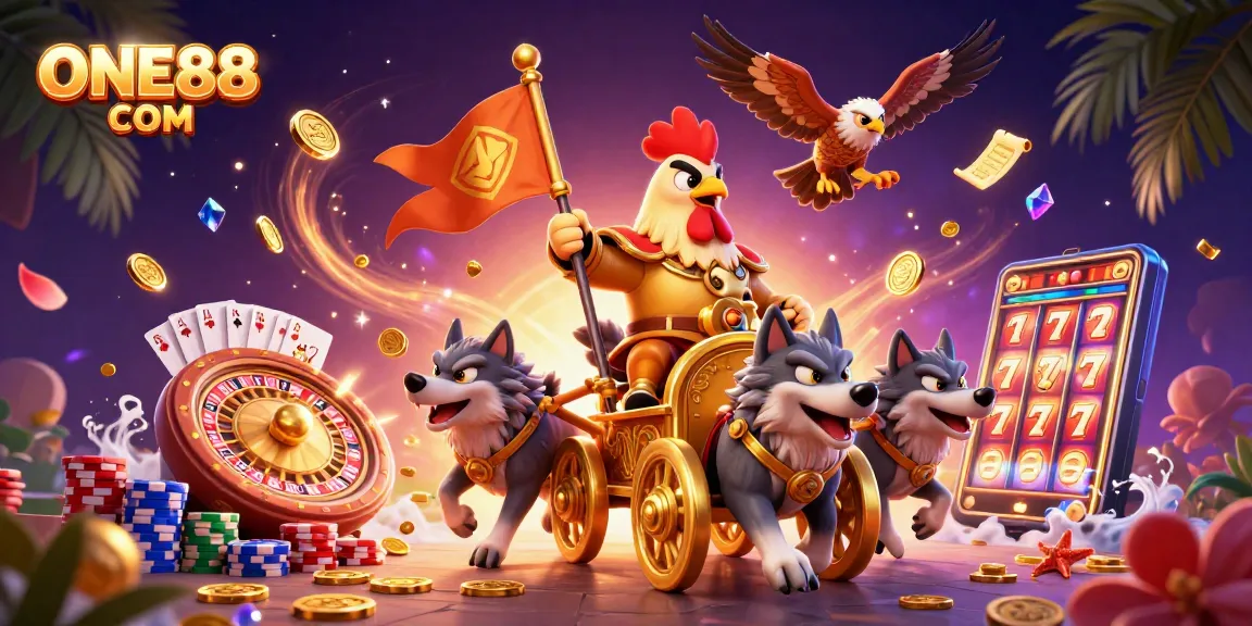 Experience the thrill of winning at ONE88 COM with vibrant casino action and exciting game elements.