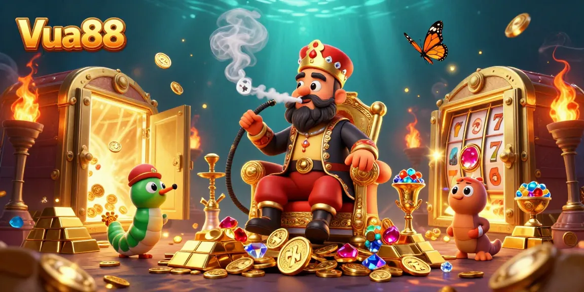 Experience Vua88's thrilling 3D casino world with vibrant character dynamics and rich game elements.