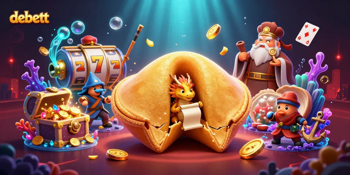 Engage with debett's thrilling slot and casino experience in a vibrant fantasy setting.