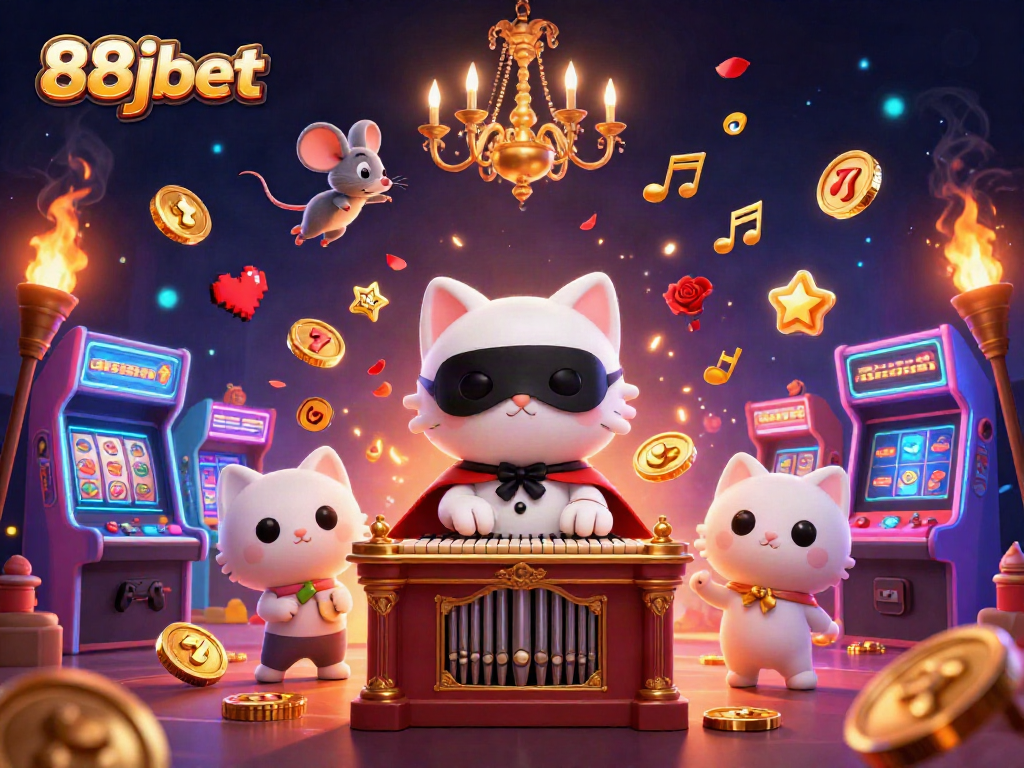 Experience thrilling jackpots with 88jbet in this vibrant casino scene full of excitement.