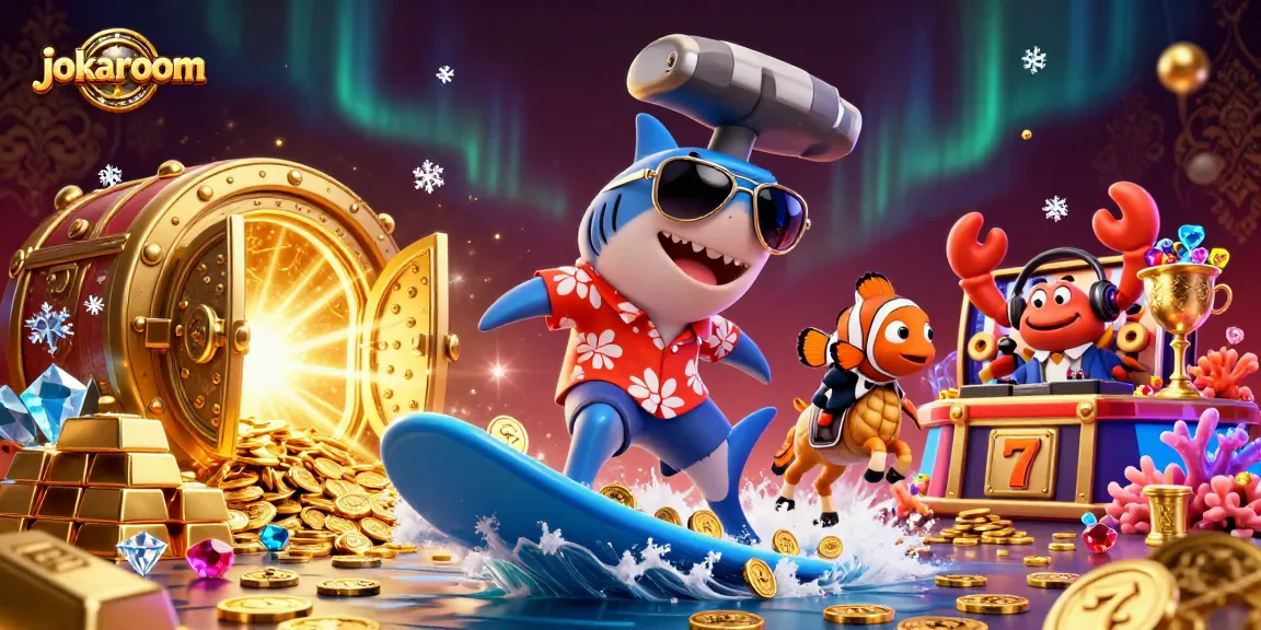 Spin the reels with jokaroom while enjoying thrilling pokie adventures and vibrant characters!