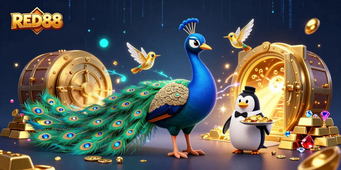 Experience a vibrant world of RED88 with extraordinary casino elements, thrilling action and wealth.