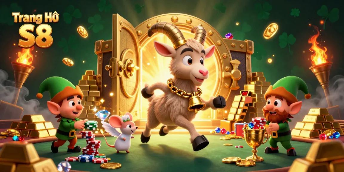 Experience exciting gameplay at Trang Chủ S8 with characters amidst rich casino elements.