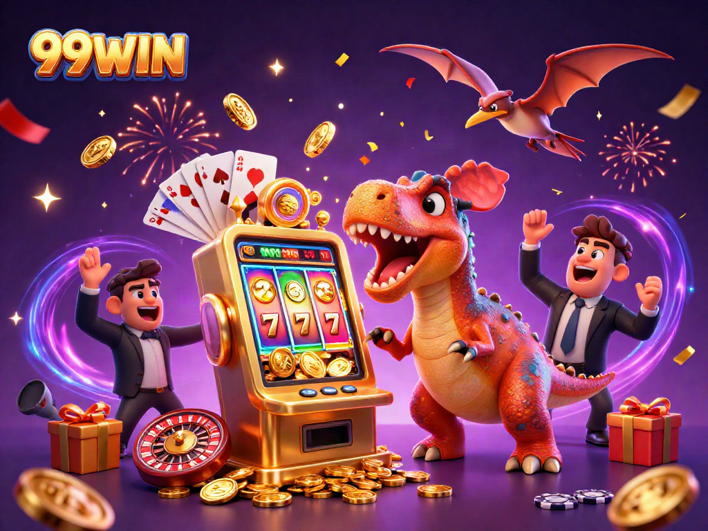 Experience the excitement of winning with 99WIN as the pachycephalosaurus hits the jackpot.
