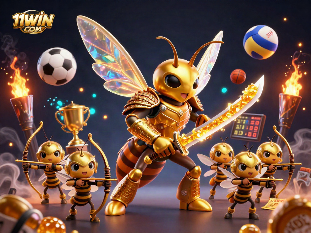 Bet and engage with thrilling sports betting visuals from 11WIN COM featuring dynamic elements.