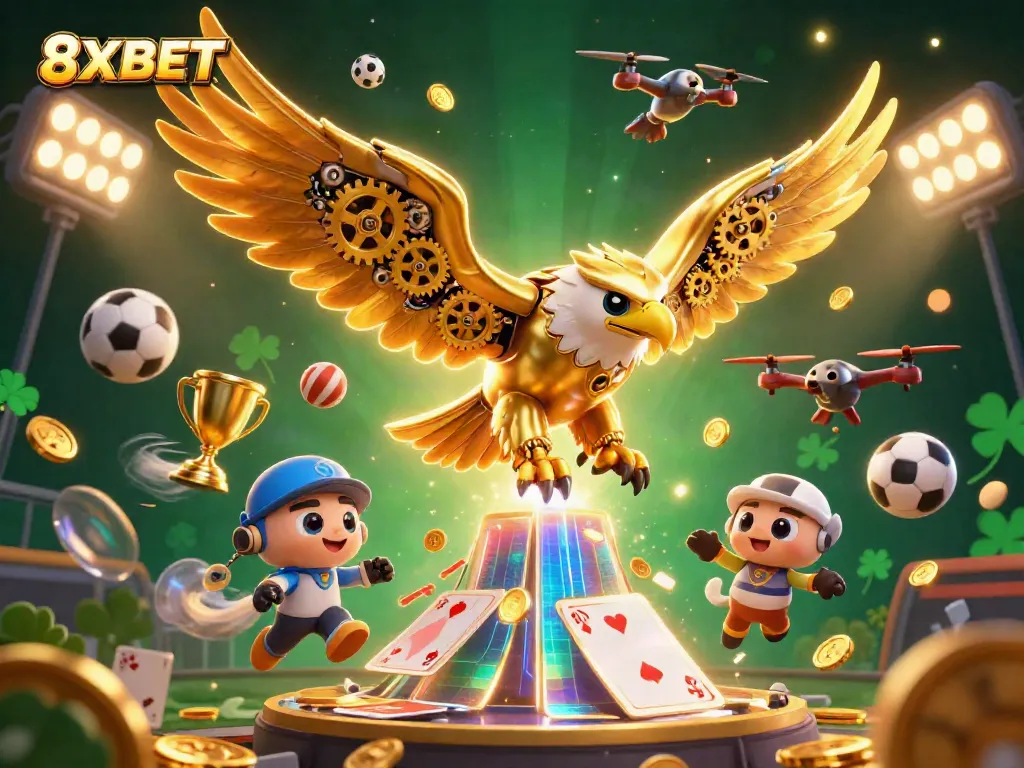 Experience exciting moments at 8XBET while diving into holographic card games.