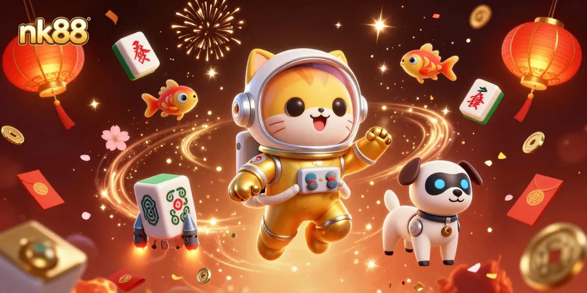 Win big at nk88 with vibrant online casino adventures featuring 3D characters and gaming elements.
