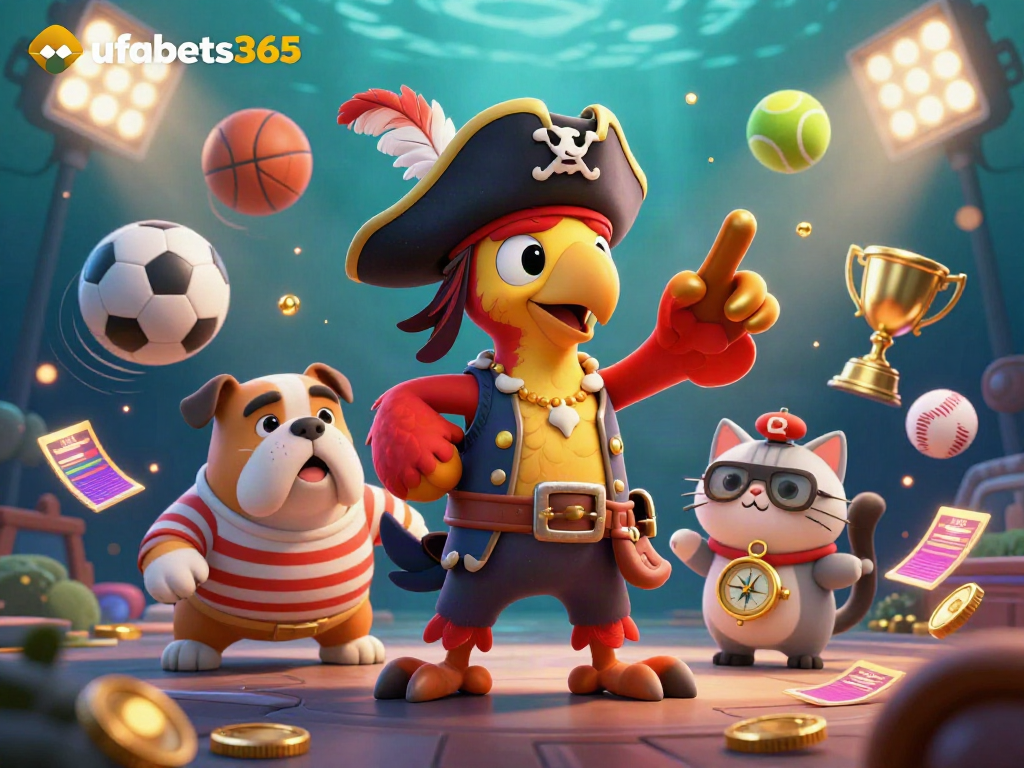 Experience exciting action at ufabets365 with dynamic sports elements and playful characters.