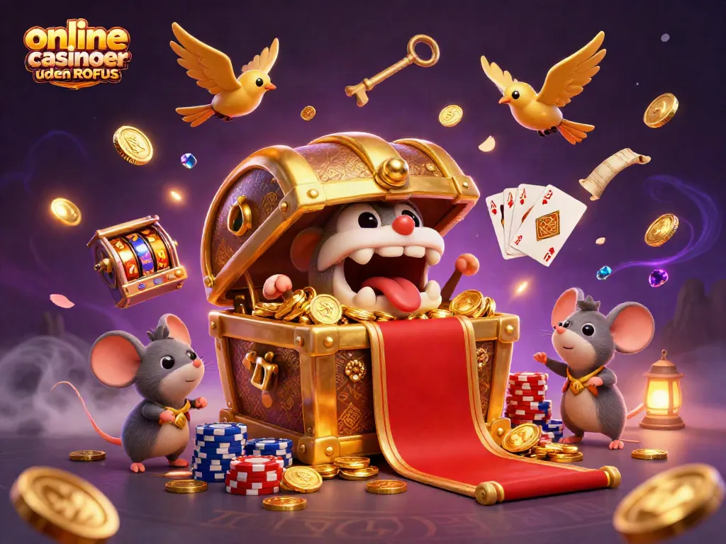 Engage with online casinoer uden ROFUS featuring dynamic slot machine action and treasure hunting